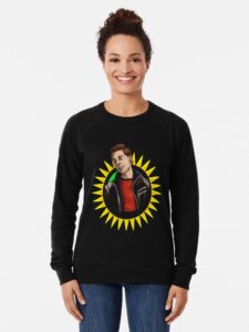 Game Theory Matpat Gift Ideas for Lovers and Geek Fans Lightweight Sweatshirt_Game Theory Sweatshirts