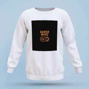 Game Theory Sweatshirt Classic Celebrity Sweatshirt Gamer Mode ON Sweatshirt_Game Theory Sweatshirts